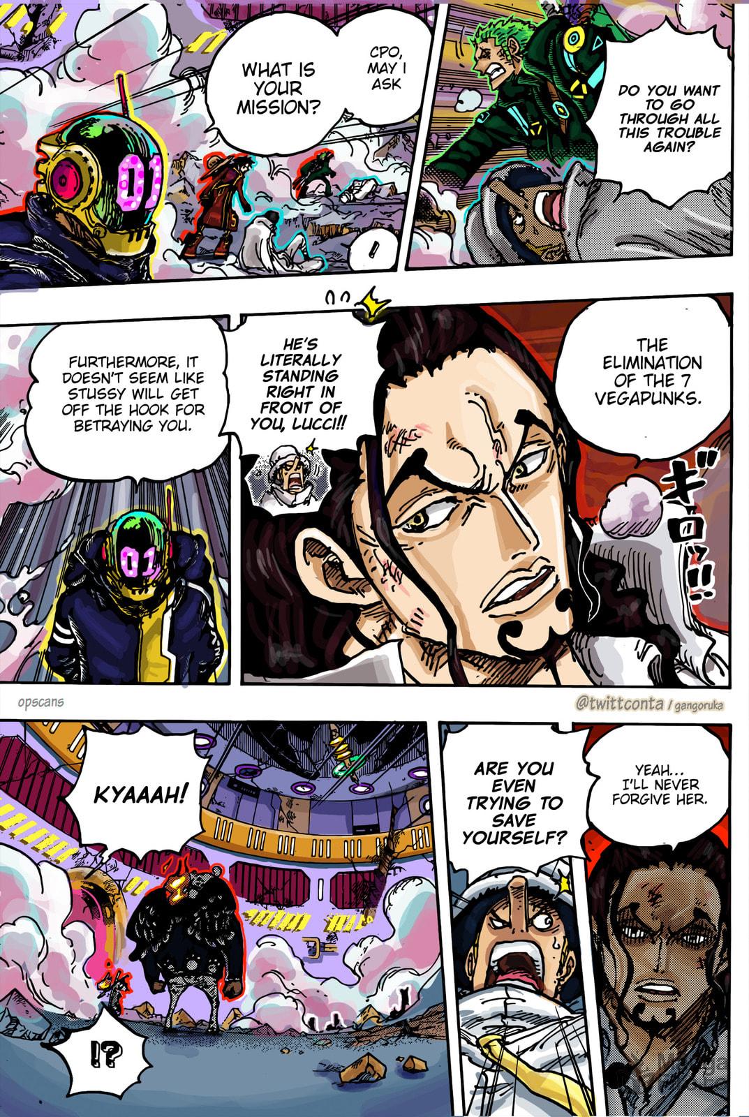 One Piece Digital Colored Chapter 1076 image 03